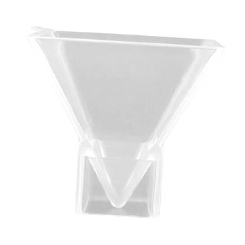 SEWACC Silikonform für Diy Harzgießen Flexible Langlebige Gießform mit Hoher Reißfestigkeit Transparente Pyramidenform für Dekorative Schmuckstücke SEWACC Silikonform für Diy Harzgießen Flexible Langlebige Gießform mit Hoher Reißfestigkeit Transparente Pyramidenform für Dekorative Schmuckstücke von SEWACC