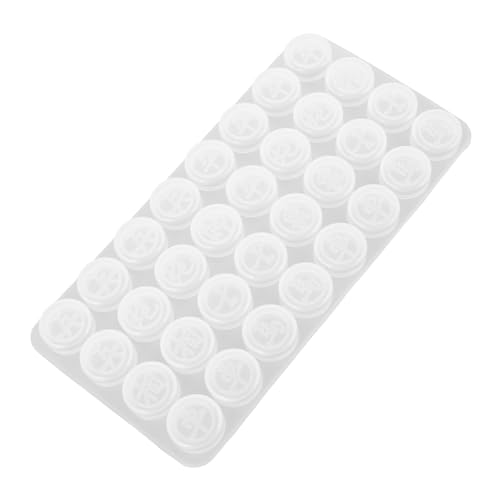 SEWACC Silikonform für Mini Schachfiguren Flexible Transparente DIY Gießform für Chinesische Schachstücke Wiederverwendbar Einfache Geeignet für Harz und Bastelarbeiten von SEWACC