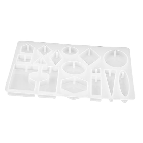 SEWACC Silikonformen Herz Anhänger DIY Gießform für Schmuck Flexibel Wiederverwendbar und Einfach zu Entformen für Kristall und Epoxidharz Projekte von SEWACC