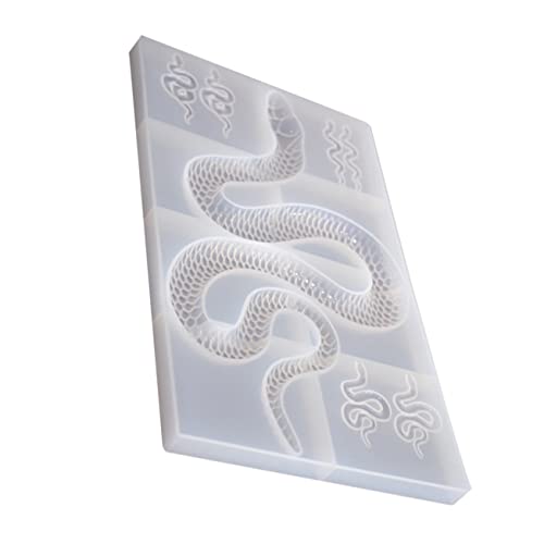 SEWACC Snake Form Silikon Gießform für Schmuck DIY Nicht Haftende Silikonform für Schlangen Anhänger Flexibel und Langlebig für Kreative Bastelprojekte Details für Designs SEWACC Snake Form Silikon Gießform für Schmuck DIY Nicht Haftende Silikonform für Schlangen Anhänger Flexibel und Langlebig für Kreative Bastelprojekte Details für Designs von SEWACC