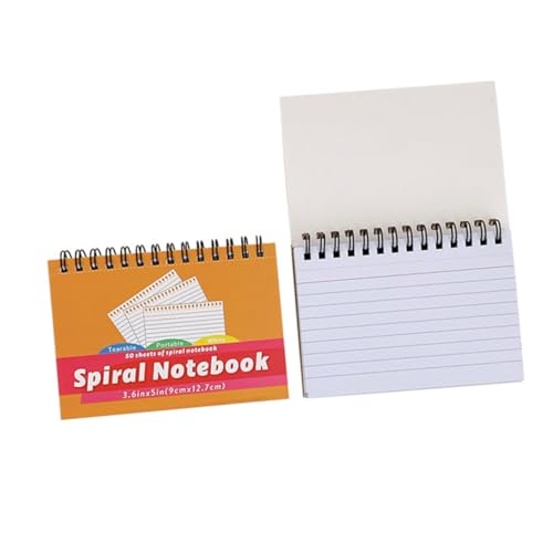 SEWACC Spiral Notizblöcke mit Dicken Orangen Umschlägen Kleine Praktische Notizkarten für To Do Listen und Schnelle Notizen Spiralgebunden Handlich für Büro und Unterwegs SEWACC Spiral Notizblöcke mit Dicken Orangen Umschlägen Kleine Praktische Notizkarten für To Do Listen und Schnelle Notizen Spiralgebunden Handlich für Büro und Unterwegs von SEWACC