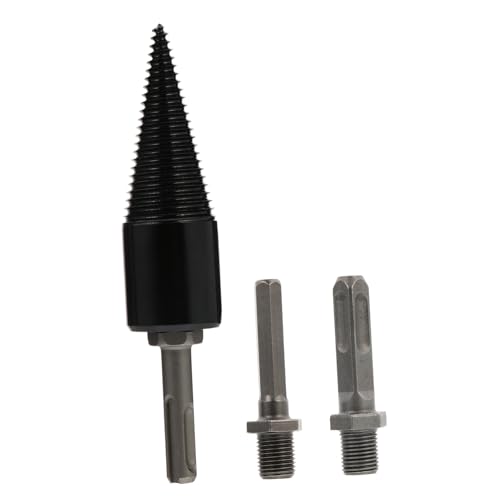 SEWACC Splitting Wood Drill Bit mit Aufsätzen Hochfester Holzspalterbohrer für Brennholz Widerstandsfähig Zeitsparend Geeignet für Eiche Walnuss Hickory für Heimwerker und Geschenk SEWACC Splitting Wood Drill Bit mit Aufsätzen Hochfester Holzspalterbohrer für Brennholz Widerstandsfähig Zeitsparend Geeignet für Eiche Walnuss Hickory für Heimwerker und Geschenk von SEWACC