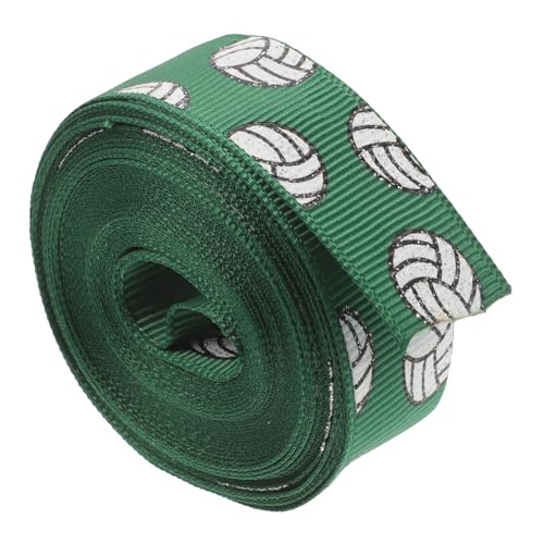 SEWACC Sportliches Dekoband Volleyballmotiv Polyester Geschenkband Bastelband für DIY Geschenkverpackung Blumenstrauß Haarschmuck Langlebig und Reißfest SEWACC Sportliches Dekoband Volleyballmotiv Polyester Geschenkband Bastelband für DIY Geschenkverpackung Blumenstrauß Haarschmuck Langlebig und Reißfest von SEWACC