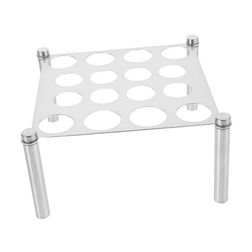 SEWACC Stabiler Metallhalter für Epoxidharz Schachformen Langlebiger Diy Schachfiguren Formständer Benutzerfreundlich und Multifunktional für Backen Basteln und Kunstharzprojekte von SEWACC