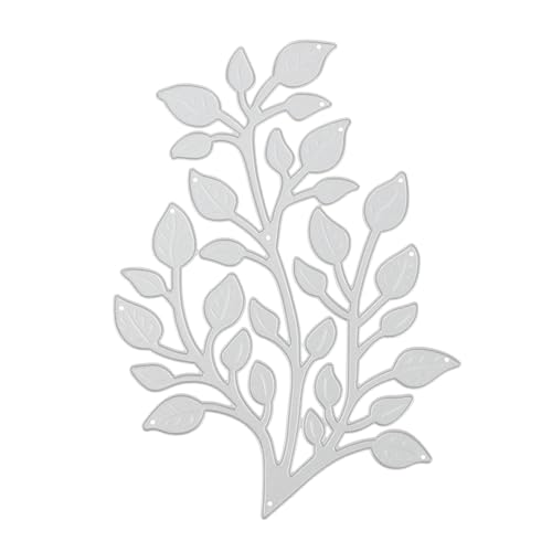 SEWACC Stanzform Metallstanze Blattmotiv DIY Prägeschablone für Papierbasteln Langlebig Wiederverwendbar Originelles Scrapbooking Zubehör für Erwachsene SEWACC Stanzform Metallstanze Blattmotiv DIY Prägeschablone für Papierbasteln Langlebig Wiederverwendbar Originelles Scrapbooking Zubehör für Erwachsene von SEWACC