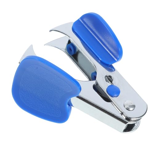 SEWACC Stapler Entferner Werkzeug Standard Heftklammern Entferner Blau für Büro und Zuhause Einfach zu Bedienen Leicht von SEWACC