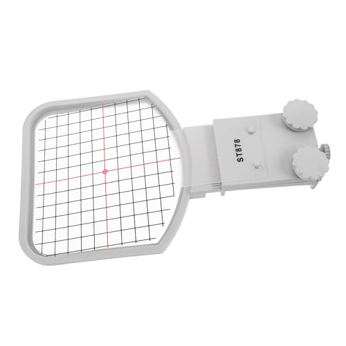 SEWACC Stichrahmen für Stickmaschinen Verstellbarer Stickrahmen für Kappen mit Hohem Präzisionsgrad Platzsparend für Anfänger Geeignet für Verschiedene Stoffarten SEWACC Stichrahmen für Stickmaschinen Verstellbarer Stickrahmen für Kappen mit Hohem Präzisionsgrad Platzsparend für Anfänger Geeignet für Verschiedene Stoffarten von SEWACC