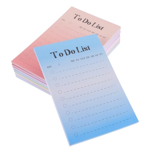SEWACC Sticky Notepads Farben Selbstklebende Haftnotizen mit Starker Haftung Bunte Fluoreszierende Memo Pads für Büro Schule und Zuhause Praktische Schreibwaren für To do listen und SEWACC Sticky Notepads Farben Selbstklebende Haftnotizen mit Starker Haftung Bunte Fluoreszierende Memo Pads für Büro Schule und Zuhause Praktische Schreibwaren für To do listen und von SEWACC