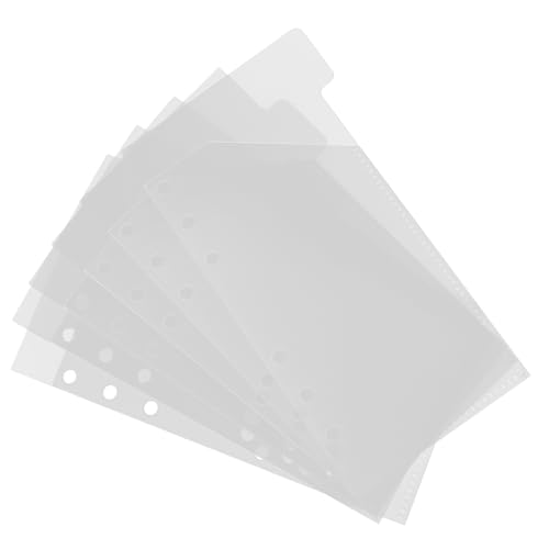SEWACC Teiliges Binder Taschen aus Transparentem PP Kunststoff Umschläge für Bargeld und Dokumente Praktische Loseblatt Geldumschläge für Büro und Budgetverwaltung SEWACC Teiliges Binder Taschen aus Transparentem PP Kunststoff Umschläge für Bargeld und Dokumente Praktische Loseblatt Geldumschläge für Büro und Budgetverwaltung von SEWACC