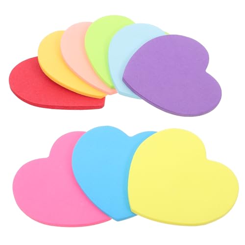 SEWACC Teiliges Bunte Haftnotizen Herzform Selbstklebende Memo Pads Wiederablösbar Praktische Notizzettel für Schule Büro Zuhause Vielseitig Einsetzbar für Schüler und Bürobedarf SEWACC Teiliges Bunte Haftnotizen Herzform Selbstklebende Memo Pads Wiederablösbar Praktische Notizzettel für Schule Büro Zuhause Vielseitig Einsetzbar für Schüler und Bürobedarf von SEWACC