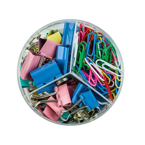 SEWACC Teiliges Bunter Büroklammern und Binder Clips Vielseitig Einsetzbar für Büro Schule und Zuhause zum Fixieren von Papier Notizen und Dokumenten Handlich und Robust Zufällige Farbe SEWACC Teiliges Bunter Büroklammern und Binder Clips Vielseitig Einsetzbar für Büro Schule und Zuhause zum Fixieren von Papier Notizen und Dokumenten Handlich und Robust Zufällige Farbe von SEWACC