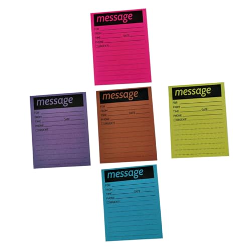 SEWACC Teiliges Farbiger Fluoreszierender Notizzettel Selbstklebende Memo Pads für Haushalt und Büro Praktische Haftnotizen zum Beschriften und Organisieren Geeignet für Schule Arbeit und von SEWACC