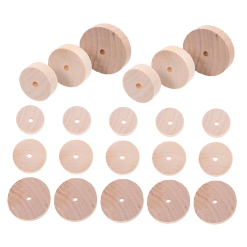 SEWACC Teiliges Holzräder DIY Bastelprojekte Robuste Holzräder für Modellbau Spielzeugherstellung Pädagogisches Lernspielzeug Sichere Glatte Kanten SEWACC Teiliges Holzräder DIY Bastelprojekte Robuste Holzräder für Modellbau Spielzeugherstellung Pädagogisches Lernspielzeug Sichere Glatte Kanten von SEWACC