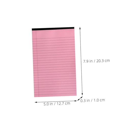 SEWACC Teiliges Liniertes Notizblock Multifunktionale Haushalts memo pads in Pastellfarben Kompakte Schreibblöcke für Arbeitsplaner Praktisches Notizbuch für Alltag und Büro zum von SEWACC