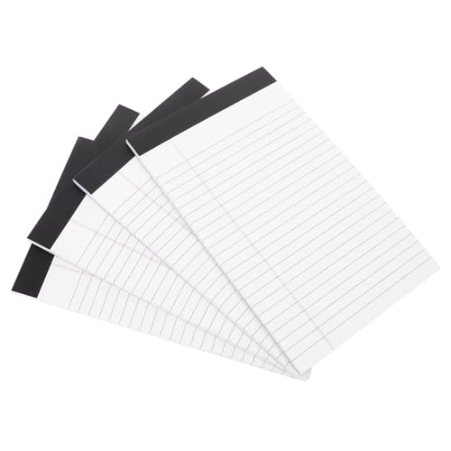 SEWACC Teiliges Notizblock Liniert Legal Pad mit Abreißbaren Multifunktionales Schreibblock Memo Pad für Büro und Alltag Praktische Notizen und Erinnerungen SEWACC Teiliges Notizblock Liniert Legal Pad mit Abreißbaren Multifunktionales Schreibblock Memo Pad für Büro und Alltag Praktische Notizen und Erinnerungen von SEWACC