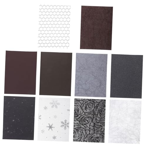 SEWACC Teiliges Scrapbooking Bastelpapier Strukturierte Tagebuchmaterialien Beidseitig Bedruckt Säurefrei für DIY Handarbeit Collagen Kartengestaltung und Kreative Dekorationen von SEWACC