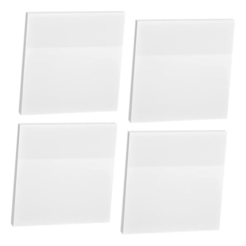 SEWACC Teiliges Selbstklebende Transparente Pet Notizblöcke Beidseitig Beschreibbar Kompakte Memo Pads für Schule Büro Zuhause Praktische Haftnotizen zur Erinnerung von SEWACC