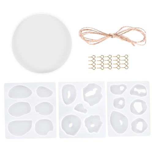 SEWACC Teiliges Silikon Windspiel Gießform für DIY Windspiel Schmuck Herstellung Flexible Langlebige Gießform für Handgemachte Anhänger Einfach zu Entformen und Reinigen für Kreative von SEWACC