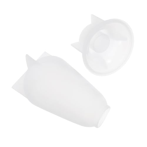 SEWACC Teiliges Silikon-formset mit Stabilem Sockel Vielseitige Gießform für Resin Kerzen Blumen Deko-kunst Lampendesign für DIY Bastelprojekte SEWACC Teiliges Silikon-formset mit Stabilem Sockel Vielseitige Gießform für Resin Kerzen Blumen Deko-kunst Lampendesign für DIY Bastelprojekte von SEWACC
