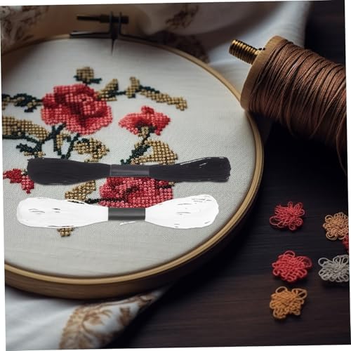 SEWACC Teiliges Stickgarn Baumwoll Mischung Feinfädig und Vielseitig für Kreuzstich Heimdekoration Bekleidungsverzierung und DIY Handarbeiten SEWACC Teiliges Stickgarn Baumwoll Mischung Feinfädig und Vielseitig für Kreuzstich Heimdekoration Bekleidungsverzierung und DIY Handarbeiten von SEWACC