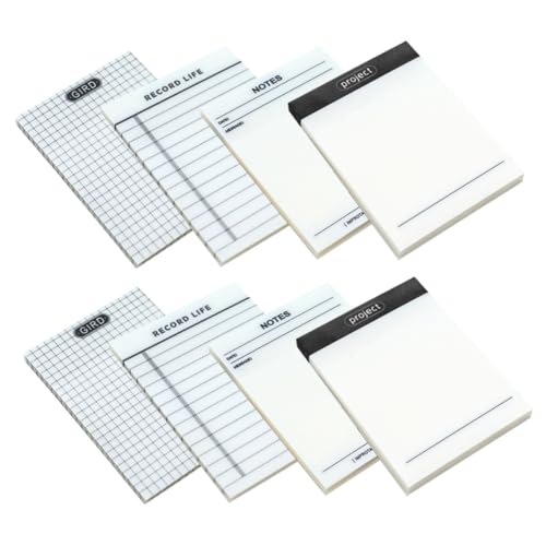 SEWACC Teiliges Transparente Selbstklebende Notizblöcke mit Je Block Vielseitige Memo Pads für Büro Schule und Zuhause Stark Haftend für Notizen Planungen und Erinnerungen SEWACC Teiliges Transparente Selbstklebende Notizblöcke mit Je Block Vielseitige Memo Pads für Büro Schule und Zuhause Stark Haftend für Notizen Planungen und Erinnerungen von SEWACC