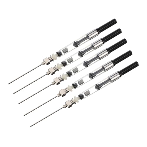 SEWACC Tintenfüllassistent Schwarz für Füllfederhalter Leichtes Inking Aid Einfach zu Reinigen Robustes Design für Schule Büro Zuhause von SEWACC