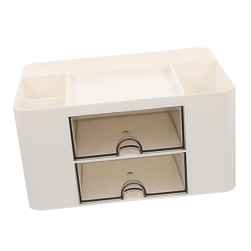 SEWACC Transparente Aufbewahrungsbox mit Schublade Vielseitiger Kosmetik und Schmuck Organizer für Badezimmer und Schlafzimmer Praktische Sortierbox für Make Up und Kleine Accessoires SEWACC Transparente Aufbewahrungsbox mit Schublade Vielseitiger Kosmetik und Schmuck Organizer für Badezimmer und Schlafzimmer Praktische Sortierbox für Make Up und Kleine Accessoires von SEWACC