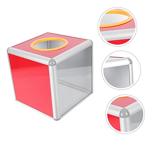 SEWACC Transparente Multifunktionale Losbox für Spenden und Firmenveranstaltungen Dekorative Wahlurne für Jubiläen Partys und Gewinnspiele SEWACC Transparente Multifunktionale Losbox für Spenden und Firmenveranstaltungen Dekorative Wahlurne für Jubiläen Partys und Gewinnspiele von SEWACC