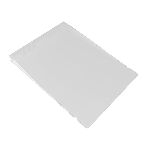 SEWACC Transparenter Ringbuchordner Nachfüllbares Notizbuch Leichte Platzsparende Hülle für Schule und Büro Robustes Deformierungsfreies Material als für Familie und Freunde SEWACC Transparenter Ringbuchordner Nachfüllbares Notizbuch Leichte Platzsparende Hülle für Schule und Büro Robustes Deformierungsfreies Material als für Familie und Freunde von SEWACC