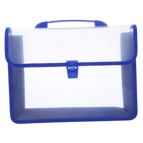 SEWACC Transparenter Wasserdichter Dokumentenordner mit Knopfverschluss Erweiterbar mit Beschriftungsfach und Verstärkten Canvas-kanten Tragbarer Kunststoff-organizer für Büro Schule und SEWACC Transparenter Wasserdichter Dokumentenordner mit Knopfverschluss Erweiterbar mit Beschriftungsfach und Verstärkten Canvas-kanten Tragbarer Kunststoff-organizer für Büro Schule und von SEWACC