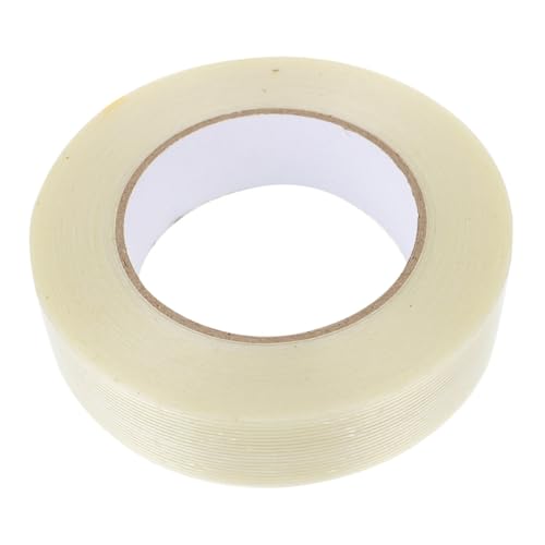 SEWACC Transparentes Fiberglas klebeband Verstärktes Verpackungsband Reißfest Feuchtigkeitsbeständig Vielseitig Einsetzbar für Karton von SEWACC