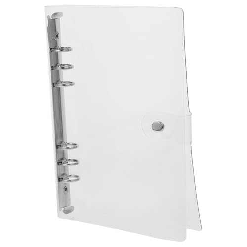 SEWACC Transparentes PVC Schnellhefter Notebook Cover Strapazierfähige Lose Hülle Wiederbefüllbar Leicht und Platzsparend Vielseitig für Schule und Büro von SEWACC