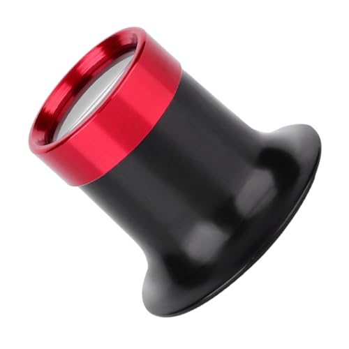 SEWACC Uhrmacherlupe aus Aluminiumlegierung Vergrößerung Langlebige Reparatur Lupe für Uhren Schmuck Feine Handwerksarbeiten und Präzises Lesen von SEWACC