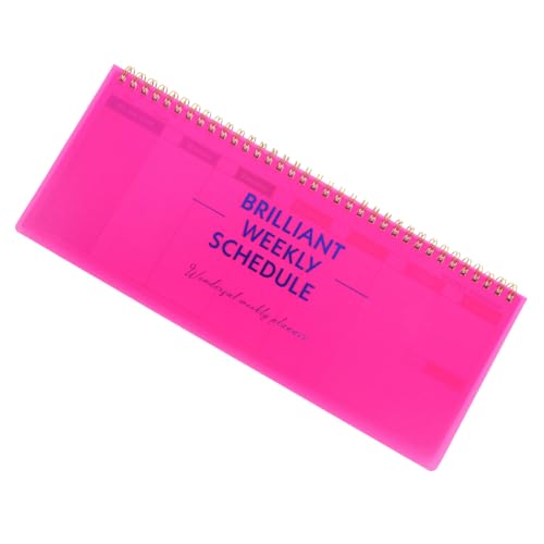 SEWACC Undatierter Wochenplaner Notizblock Rosa Wochenplan Organizer To Do Liste Pad Zeitmanagement Journal für Büro Schule Alltag SEWACC Undatierter Wochenplaner Notizblock Rosa Wochenplan Organizer To Do Liste Pad Zeitmanagement Journal für Büro Schule Alltag von SEWACC