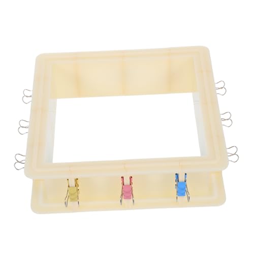 SEWACC Verstellbarer Kunststoff Moldrahmen für Silikonformen Einstellbares Diy Gehäuse für Resin Gießen Seifenherstellung und Kerzenkunst Abnehmbares Design Vielseitig Einsetzbar SEWACC Verstellbarer Kunststoff Moldrahmen für Silikonformen Einstellbares Diy Gehäuse für Resin Gießen Seifenherstellung und Kerzenkunst Abnehmbares Design Vielseitig Einsetzbar von SEWACC