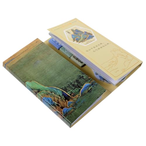 SEWACC Vintage Notepad Schreibblock Klebepads Tragbar Notizblock für Notizen Erinnerungen und Terminplanung SEWACC Vintage Notepad Schreibblock Klebepads Tragbar Notizblock für Notizen Erinnerungen und Terminplanung von SEWACC