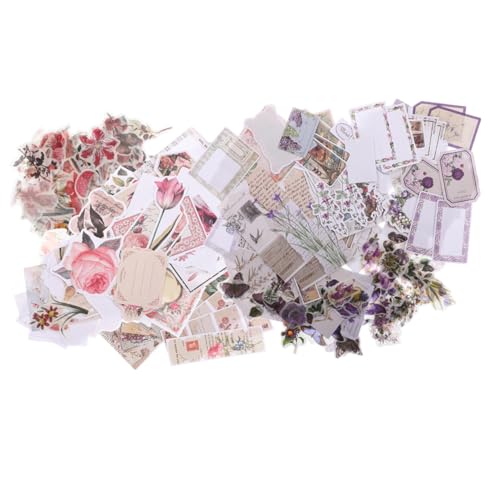 SEWACC Vintage Pflanzen Blumen Aufkleber Set DIY Scrapbook Material Papier Selbstklebend Dekorativ für Planer Notizbücher Journal Zubehör Langlebiges Papier Einfache Anwendung SEWACC Vintage Pflanzen Blumen Aufkleber Set DIY Scrapbook Material Papier Selbstklebend Dekorativ für Planer Notizbücher Journal Zubehör Langlebiges Papier Einfache Anwendung von SEWACC
