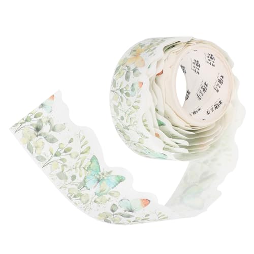 SEWACC Vintage Washi Tape mit Blumen und Schmetterlingsmotiv Dünnes Dekoratives Klebeband für Scrapbooking Journaling und Geschenkverpackungen Leicht Rückstandsfrei Entfernbar Vielseitig SEWACC Vintage Washi Tape mit Blumen und Schmetterlingsmotiv Dünnes Dekoratives Klebeband für Scrapbooking Journaling und Geschenkverpackungen Leicht Rückstandsfrei Entfernbar Vielseitig von SEWACC