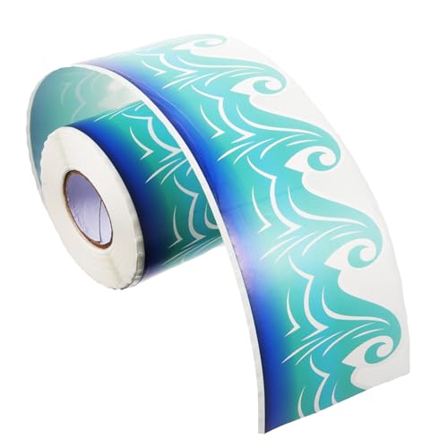 SEWACC Wasserfeste Selbstklebende Border Sticker für Pinnwand Langlebige Bulletin Board Dekoration Farbenfrohe Blackbord Randfolie für Klassenzimmer und Party SEWACC Wasserfeste Selbstklebende Border Sticker für Pinnwand Langlebige Bulletin Board Dekoration Farbenfrohe Blackbord Randfolie für Klassenzimmer und Party von SEWACC