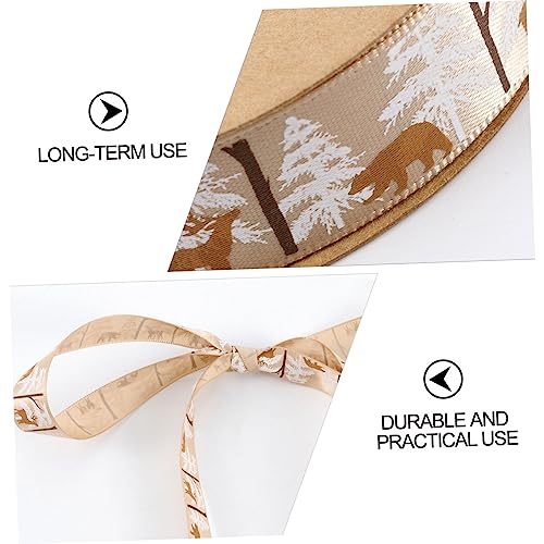 SEWACC Weihnachts dekoband mit Tiermotiven Bedrucktes Geschenkband für DIY Geschenkverpackungen und Partydeko Langlebiges Schleifenband mit Klarem Motiv für Weihnachten SEWACC Weihnachts dekoband mit Tiermotiven Bedrucktes Geschenkband für DIY Geschenkverpackungen und Partydeko Langlebiges Schleifenband mit Klarem Motiv für Weihnachten von SEWACC