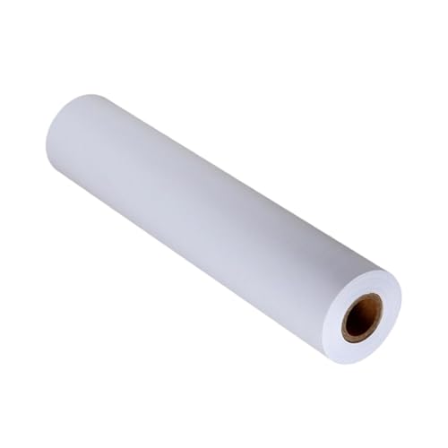 SEWACC Weiße Zeichenrolle Malpapierrolle Stabiles Malpapier für Kunstprojekte Schulbedarf Vielseitig Nutzbar für Stifte Marker Kreiden SEWACC Weiße Zeichenrolle Malpapierrolle Stabiles Malpapier für Kunstprojekte Schulbedarf Vielseitig Nutzbar für Stifte Marker Kreiden von SEWACC