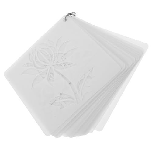 SEWACC Wiederverwendbare Malvorlagen Blumen Pflanzen Vogel Bienen Schablonen für Wanddekoration DIY Zeichenschablonen für Holz Möbel Heimgestaltung von SEWACC