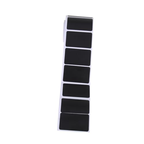 SEWACC Wiederverwendbare PVC Tafel Aufkleber Wasserfeste Schwarze Küchenetiketten zum Beschriften Abwischbare Namensetiketten für Vorratsdosen Partydekoration SEWACC Wiederverwendbare PVC Tafel Aufkleber Wasserfeste Schwarze Küchenetiketten zum Beschriften Abwischbare Namensetiketten für Vorratsdosen Partydekoration von SEWACC