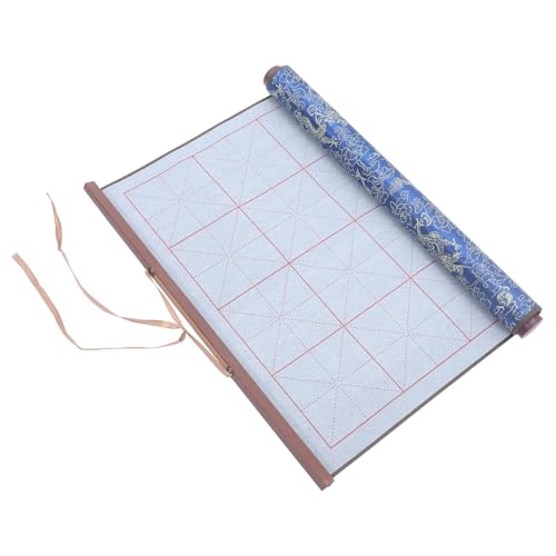 SEWACC Wiederverwendbares Kalligraphie Writing Cloth für Anfänger Kompakte Wasser Schreibmatte mit Rasterdesign Übungszubehör für Chinesische Kalligraphie Einfach zu Lagern Verwenden SEWACC Wiederverwendbares Kalligraphie Writing Cloth für Anfänger Kompakte Wasser Schreibmatte mit Rasterdesign Übungszubehör für Chinesische Kalligraphie Einfach zu Lagern Verwenden von SEWACC