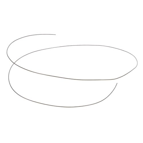 SEWACC Wolframdraht Hochtemperaturbeständig ca C Brenndraht für Keramik Schmuck DIY Töpferzubehör Biegsamer Draht für Brennofen Aufhängung und Modellierung von SEWACC