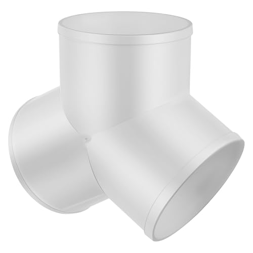 SEWACC Y Förmiger PVC Rohrverbinder Duct Splitter für Abluftsysteme Installieren für Haushalts und Gewerbeanwendungen von SEWACC