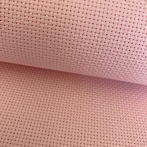 14CT Aida-Stoff-Stickerei, Kreuzstich-Stoff, Rosa, 75 x 100cm 14CT Aida-Stoff-Stickerei, Kreuzstich-Stoff, Rosa, 75 x 100cm von SEWCRANE