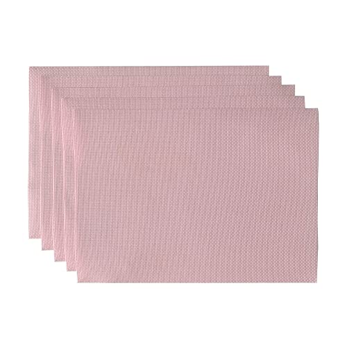 14CT Vorgeschnittene Aida-Stoffpackung, Rosa, 25cm x 35cm, 5 Stück von SEWCRANE