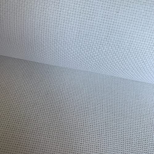 22 Count Evenweave Soft Fabric Cross Stitch Cloth, White, W29" x L39" 22 Count Evenweave Soft Fabric Cross Stitch Cloth, White, W29" x L39" von SEWCRANE