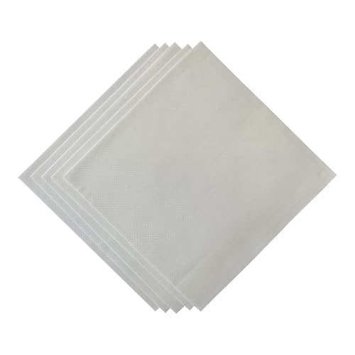 Vorgeschnittene weiße Aida-Netz-Leinwandbögen, 18 Stück, 30 x 30 cm, 5 Stück Vorgeschnittene weiße Aida-Netz-Leinwandbögen, 18 Stück, 30 x 30 cm, 5 Stück von SEWCRANE